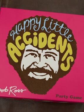 Bob Ross Happy Little Accidents Party Game